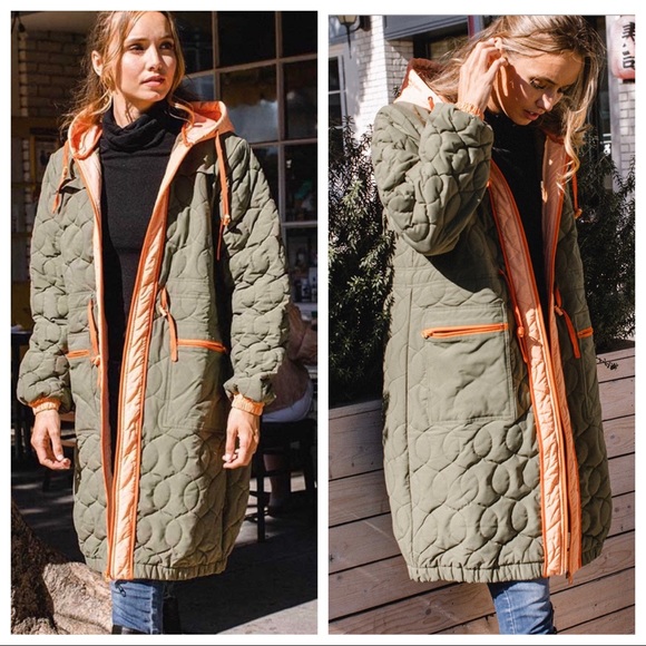 #08 Boho Fabulous Quilted Sewing Padding Coat - Picture 4 of 5